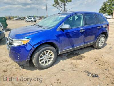 2013 Ford EDGE SE, blue — VIN 2FMDK3GC4DBE24925, Copart