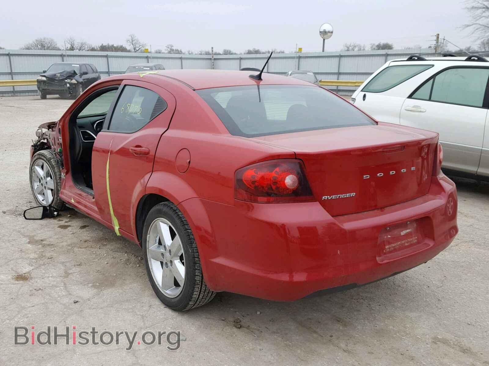 2013 DODGE AVENGER - VIN: 1C3CDZAB7DN565994 - Фото 3