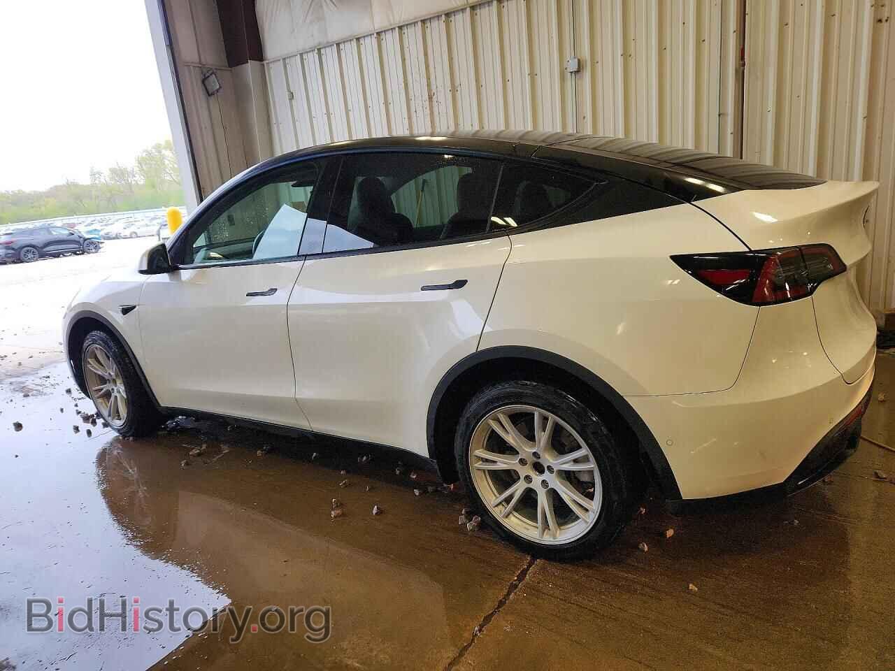 2021 TESLA MODEL Y - VIN: 5YJYGDEE0MF190416 - Фото 2