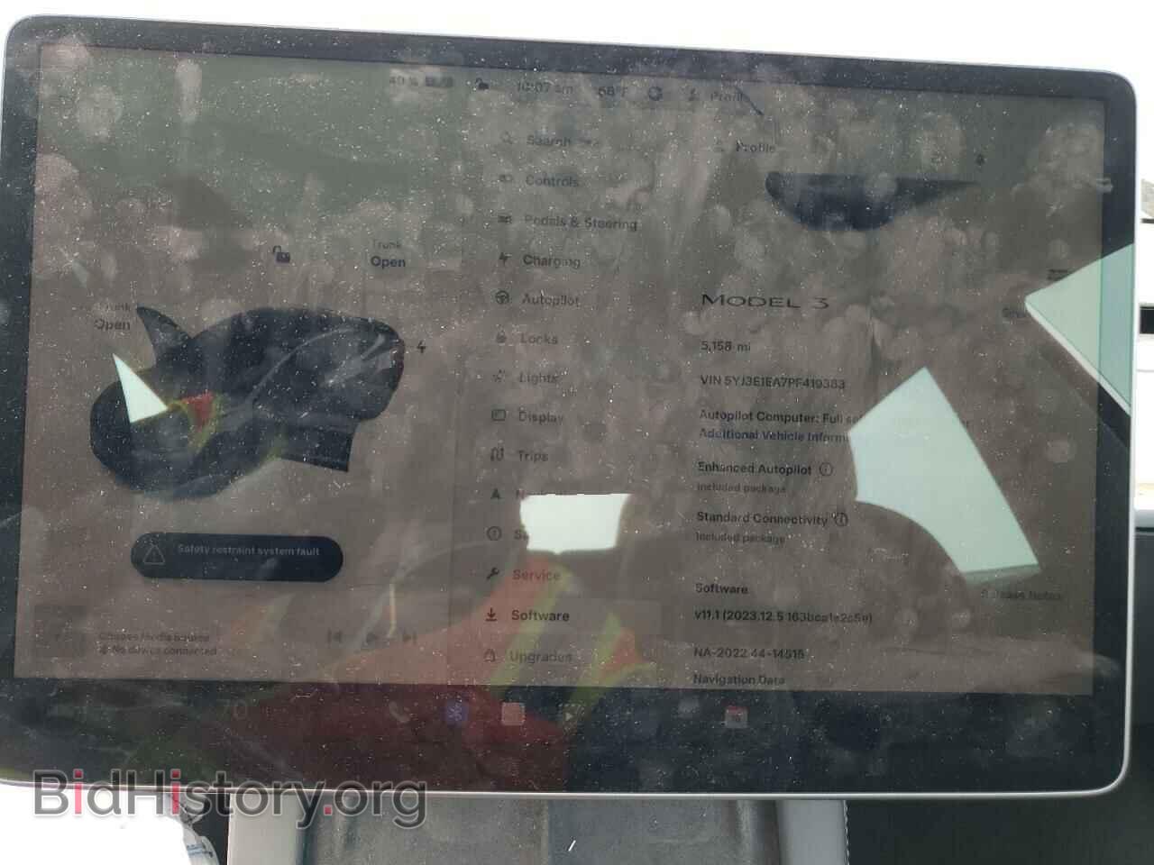 2023 TESLA MODEL 3 - VIN: 5YJ3E1EA7PF419383 - Фото 9