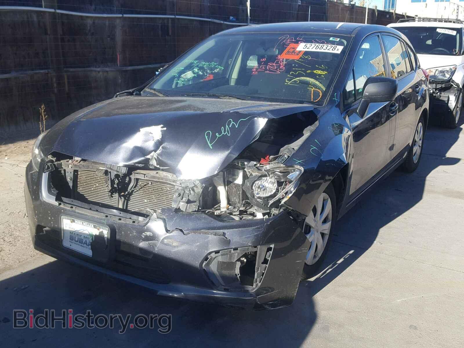 2013 SUBARU IMPREZA BA - VIN: JF1GPAA67D2845396 - Фото 2