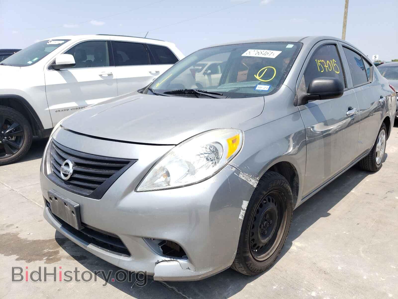 2012 NISSAN VERSA - VIN: 3N1CN7AP8CL890695 - Photo 2
