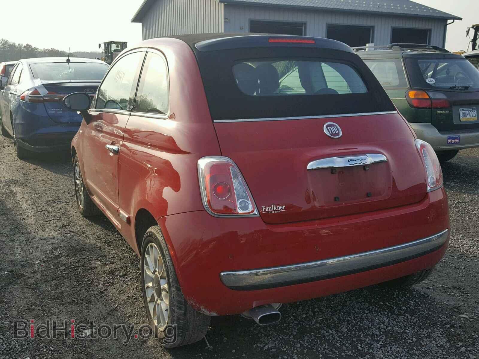 2012 FIAT 500 - VIN: 3C3CFFER5CT383466 - Фото 3
