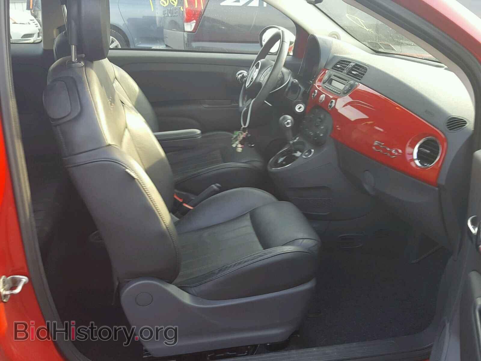 2012 FIAT 500 - VIN: 3C3CFFER5CT383466 - Фото 5