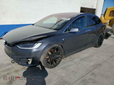 2017 Tesla MODEL X, серый — VIN 5YJXCBE49HF051782, Copart