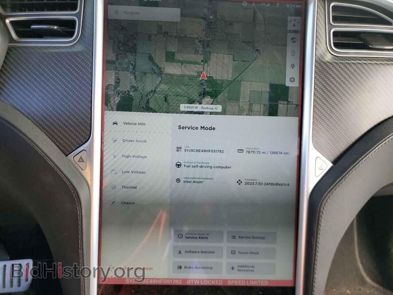 2017 TESLA MODEL X - VIN: 5YJXCBE49HF051782 - Photo 9