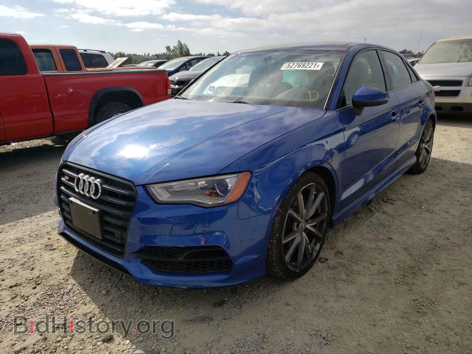 2016 AUDI S3 - VIN: WAUB1GFF0G1004156 - Фото 2