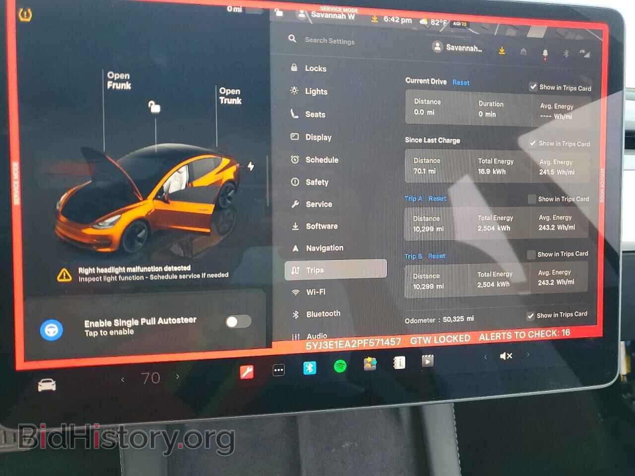 2023 TESLA MODEL 3 - VIN: 5YJ3E1EA2PF571457 - Photo 9