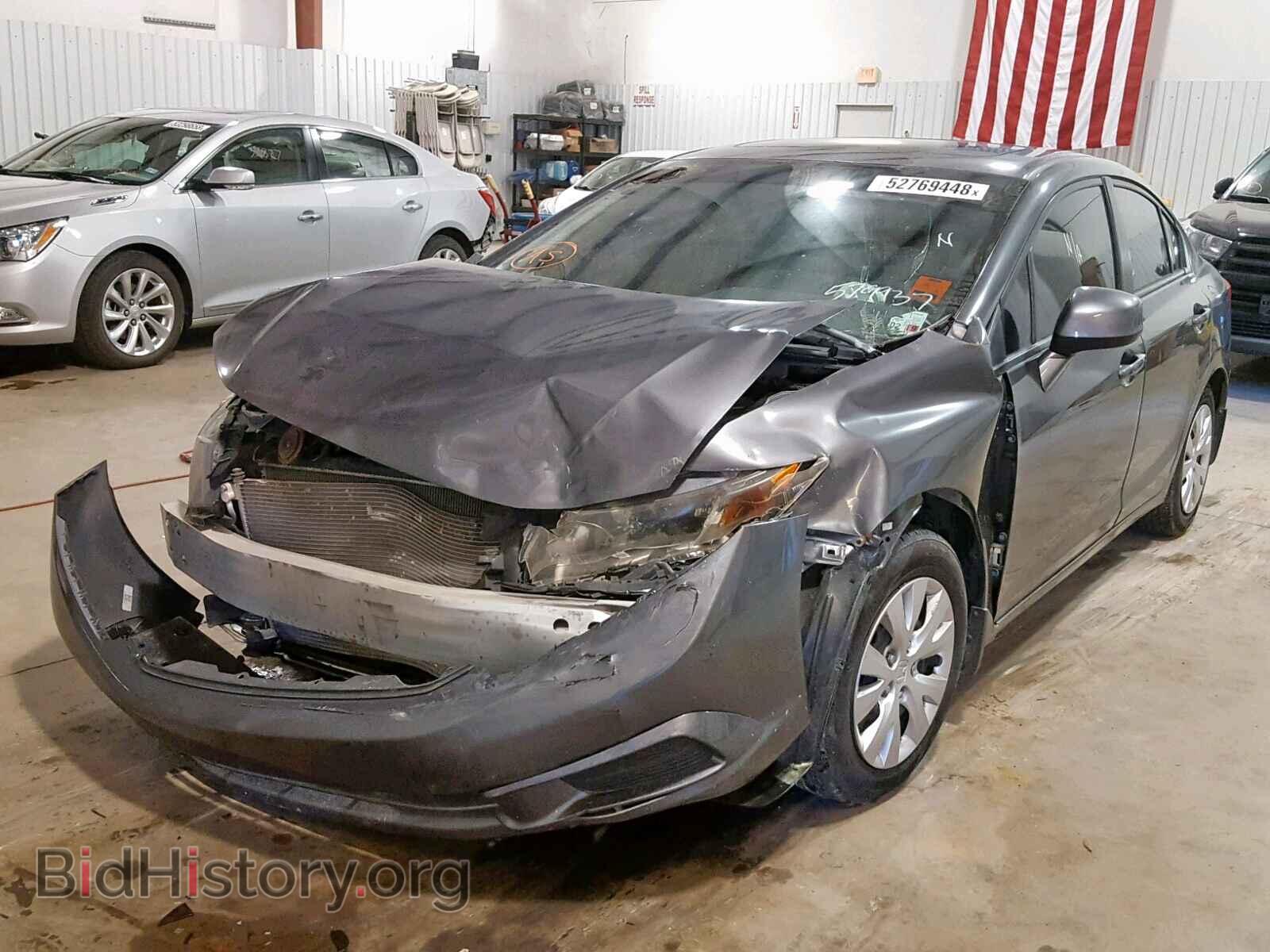 2012 HONDA CIVIC - VIN: 2HGFB2F94CH579937 - Фото 2