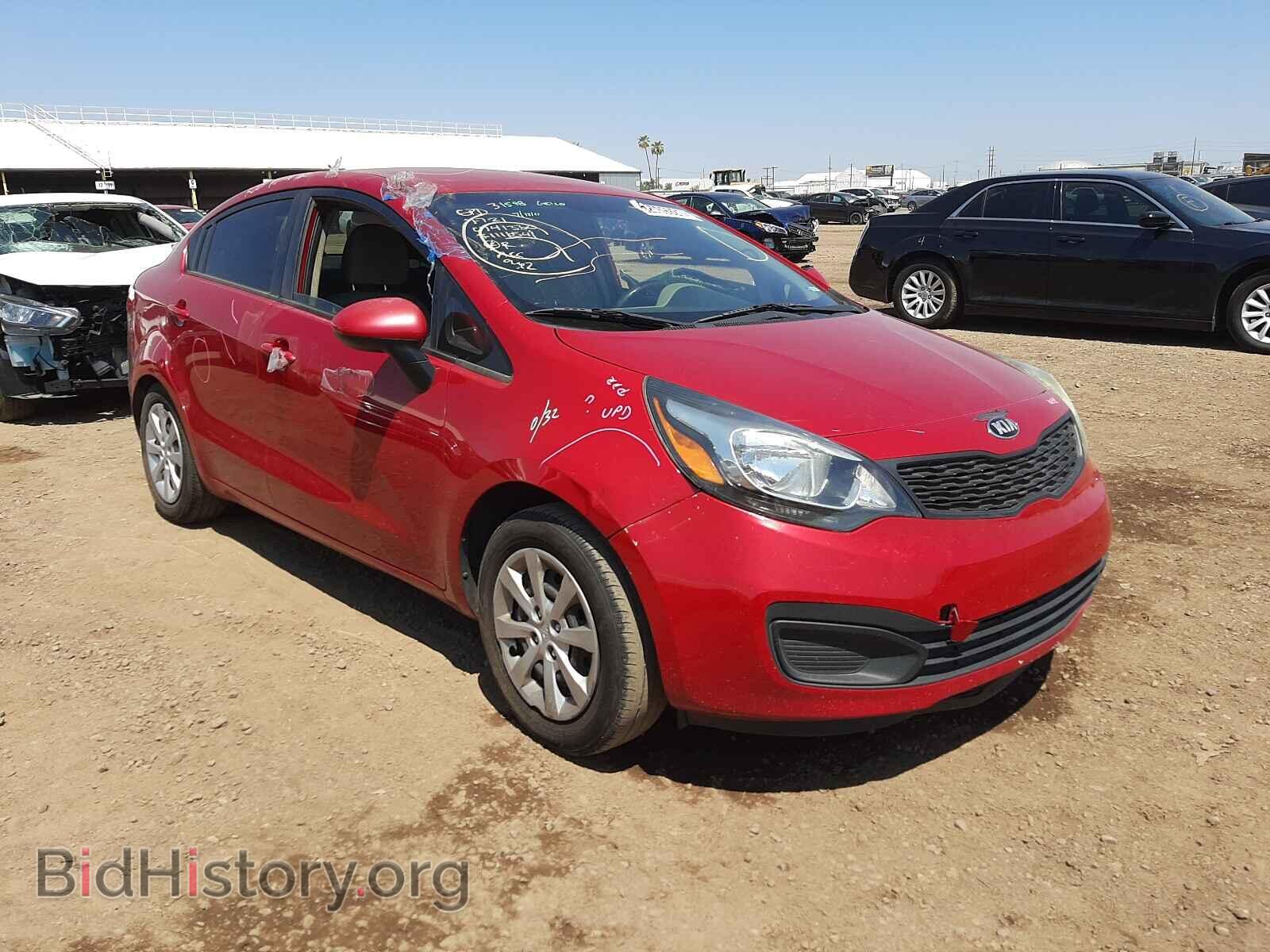 Фотография KNADM4A36F6520292 - KIA RIO 2015