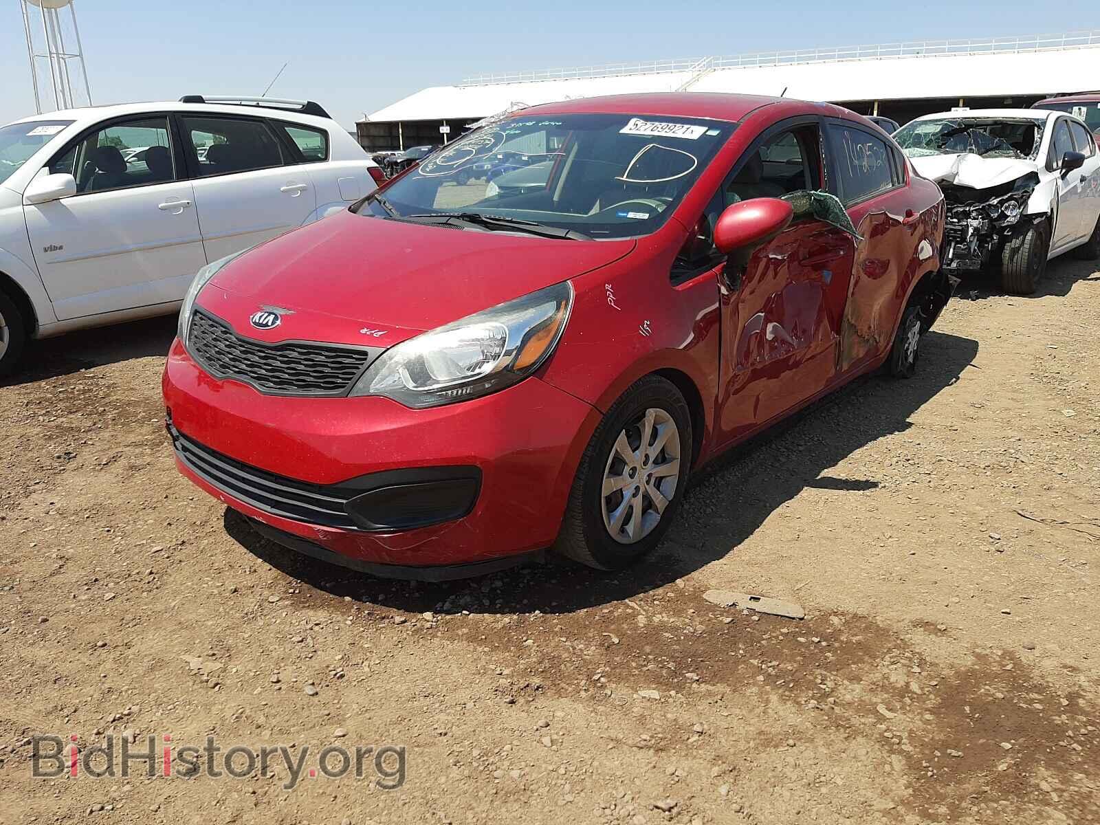 2015 KIA RIO - VIN: KNADM4A36F6520292 - Фото 2