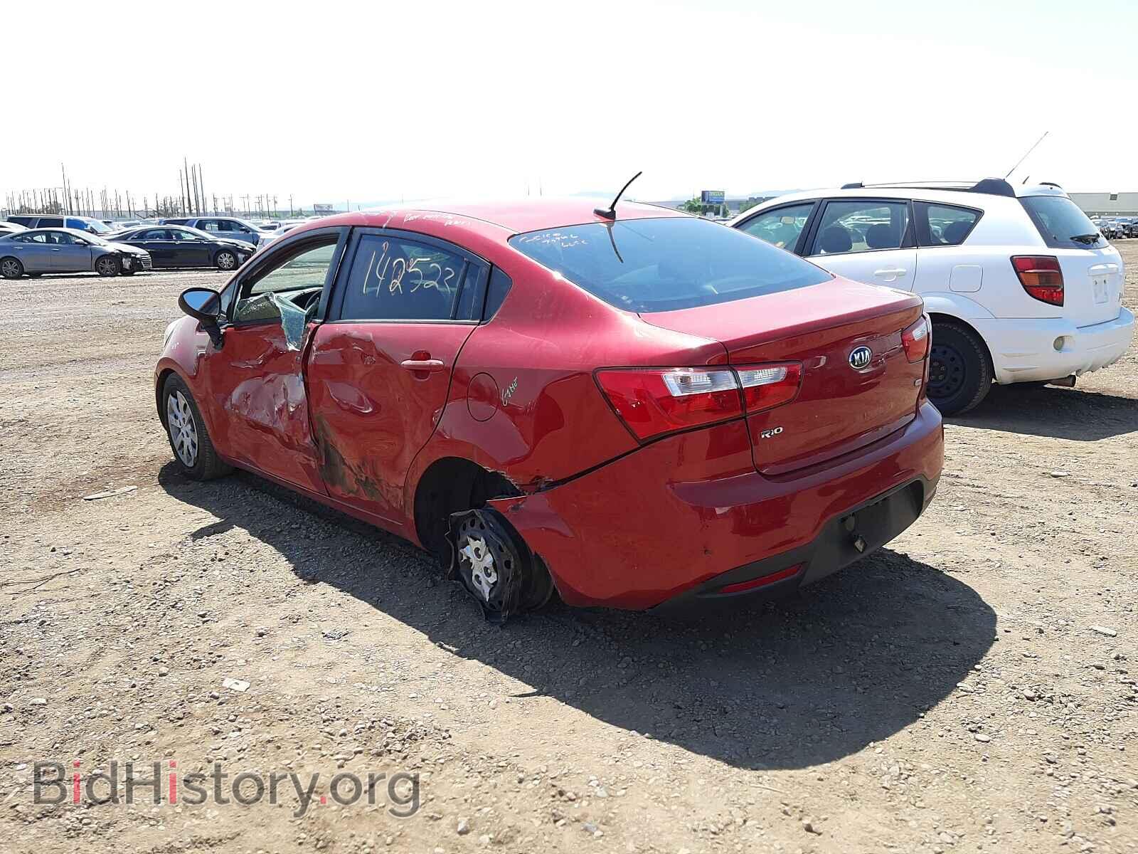 2015 KIA RIO - VIN: KNADM4A36F6520292 - Фото 3