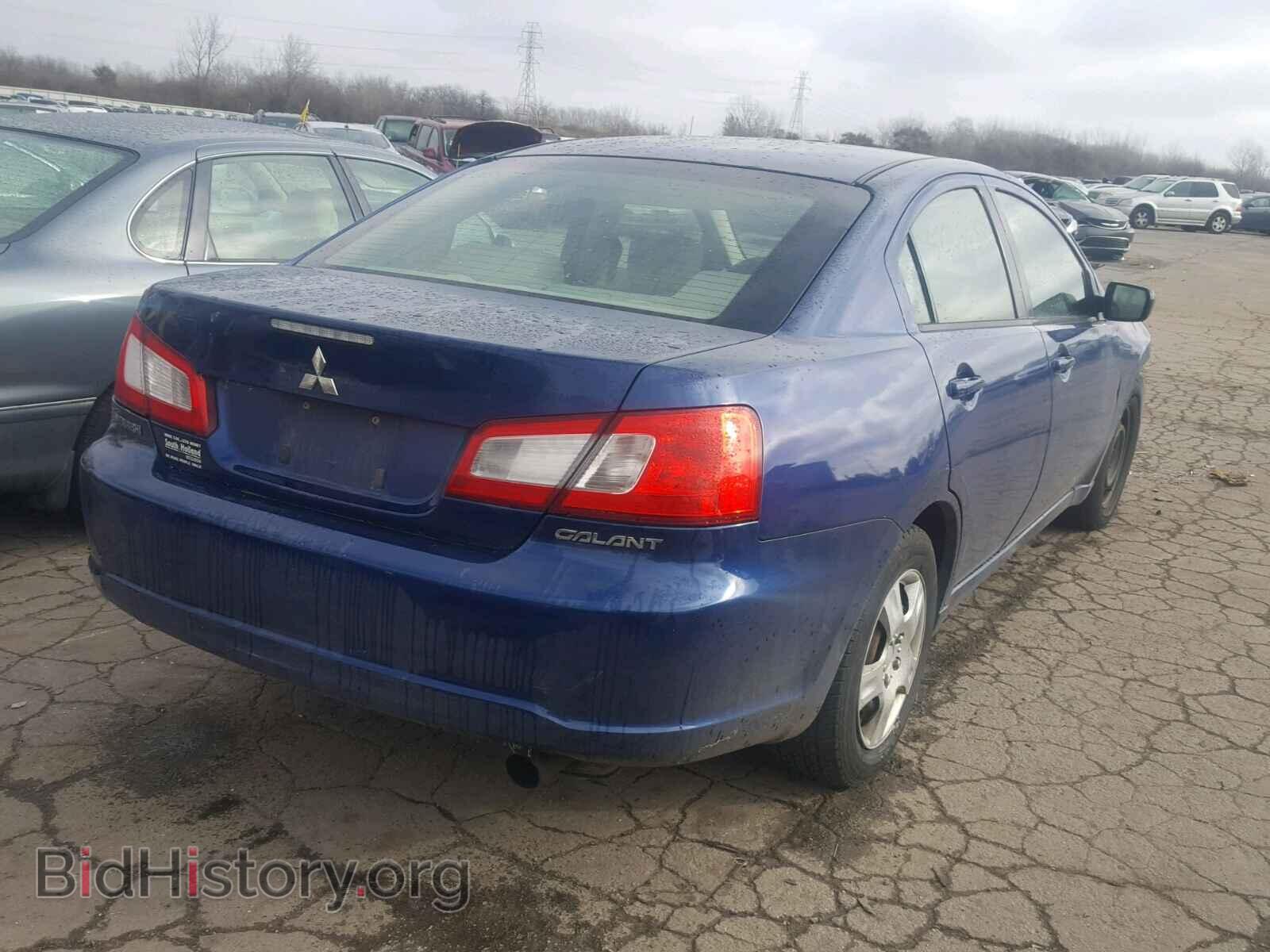 2009 MITSUBISHI GALANT - VIN: 4A3AB36F09E040796 - Фото 4