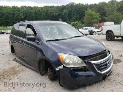 2008 Honda ODYSSEY ODYSSEY EX, blue — VIN 5FNRL38468B102617, Copart