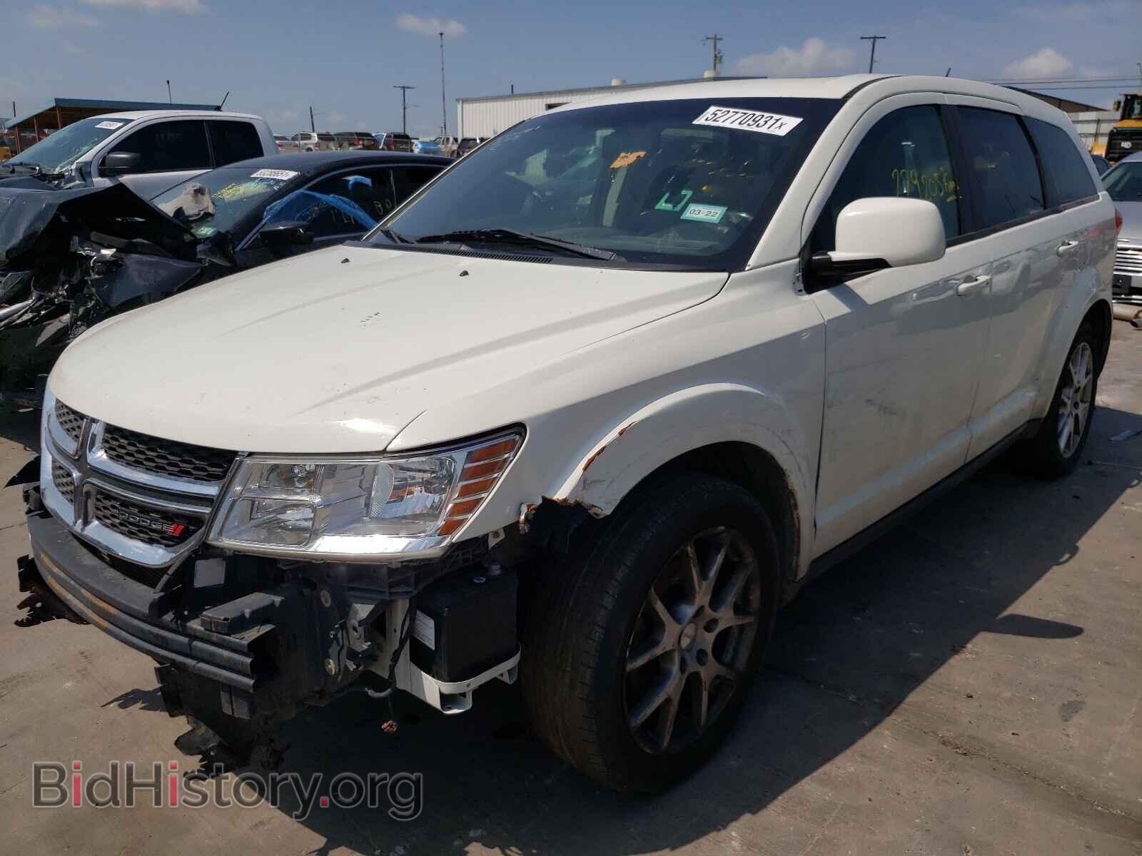 2013 DODGE JOURNEY - VIN: 3C4PDDEG8DT602489 - Фото 2