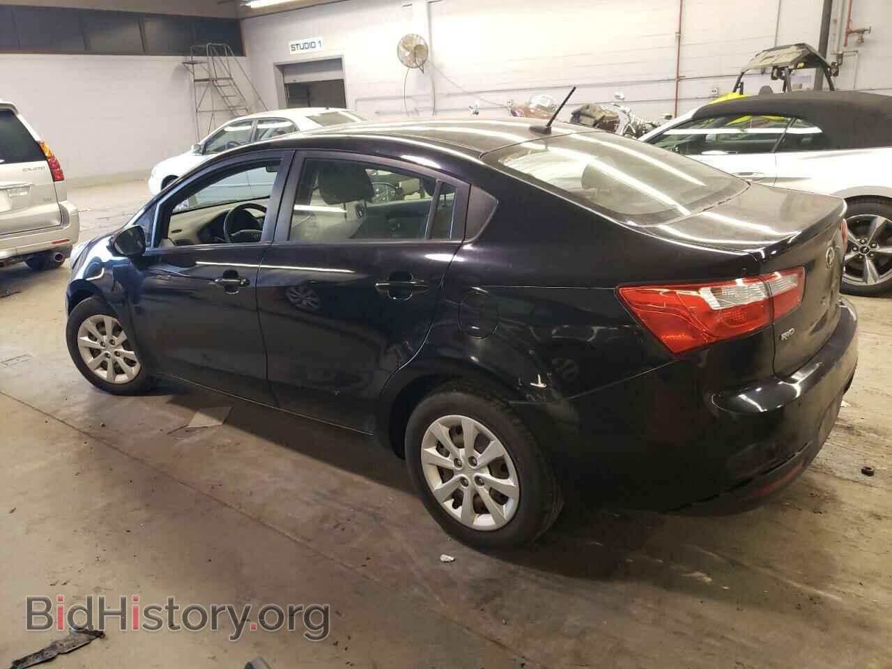 2014 KIA RIO - VIN: KNADM4A37E6370742 - Фото 2