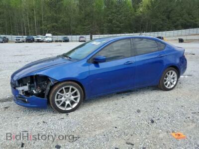2013 Dodge DART SXT, blue — VIN 1C3CDFBH4DD185325, Copart
