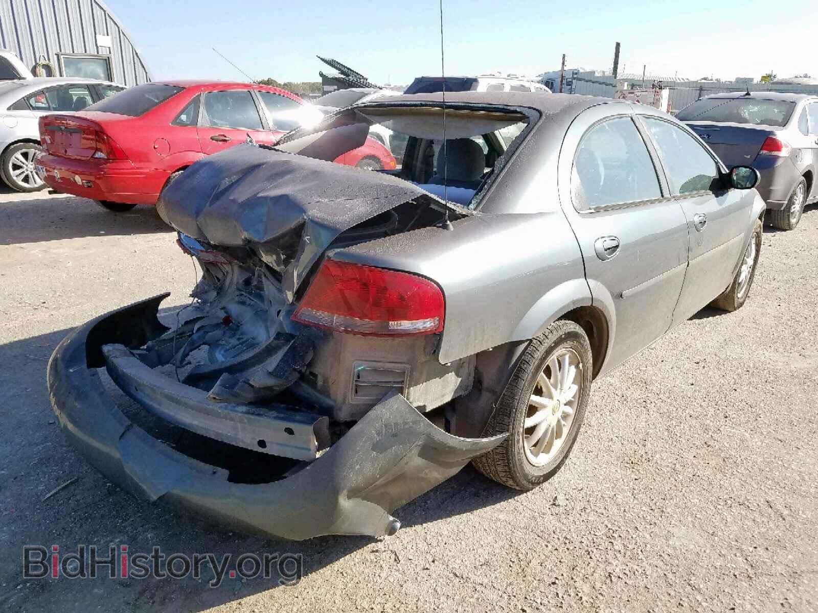 2002 CHRYSLER SEBRING - VIN: 1C3EL46X22N256398 - Фото 4