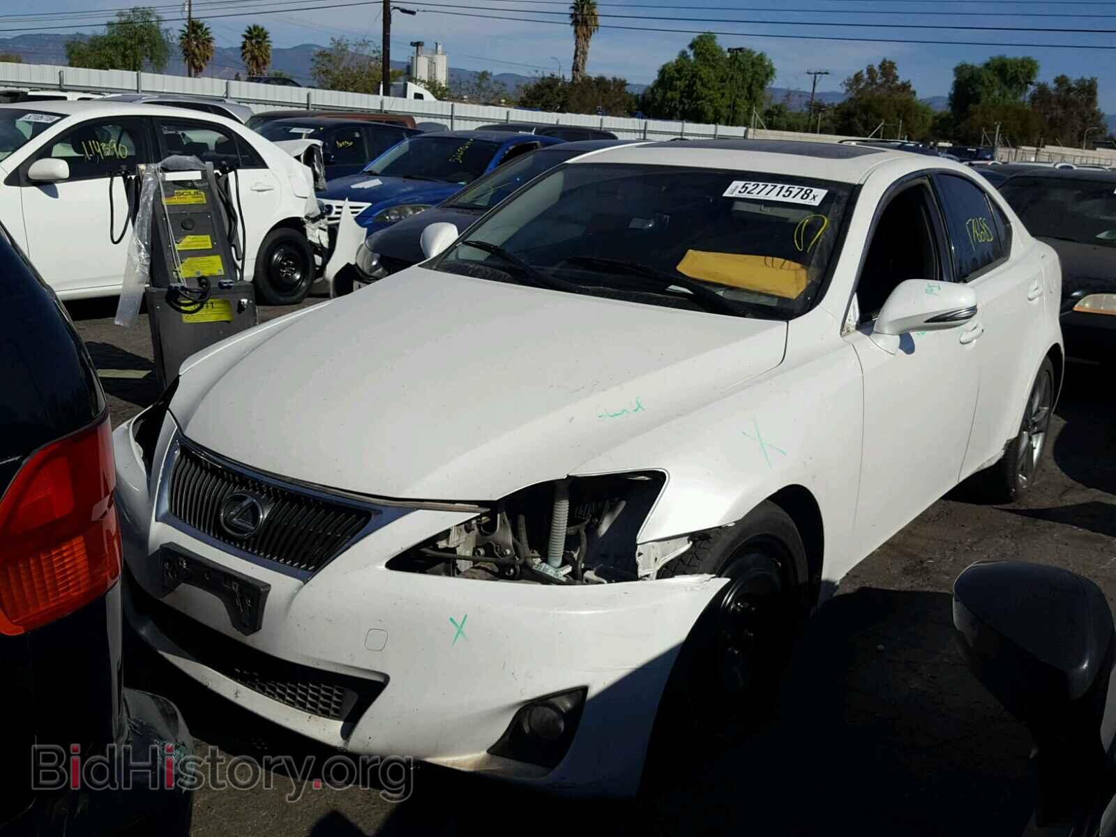 2012 LEXUS IS 250 - VIN: JTHBF5C25C5184049 - Фото 2