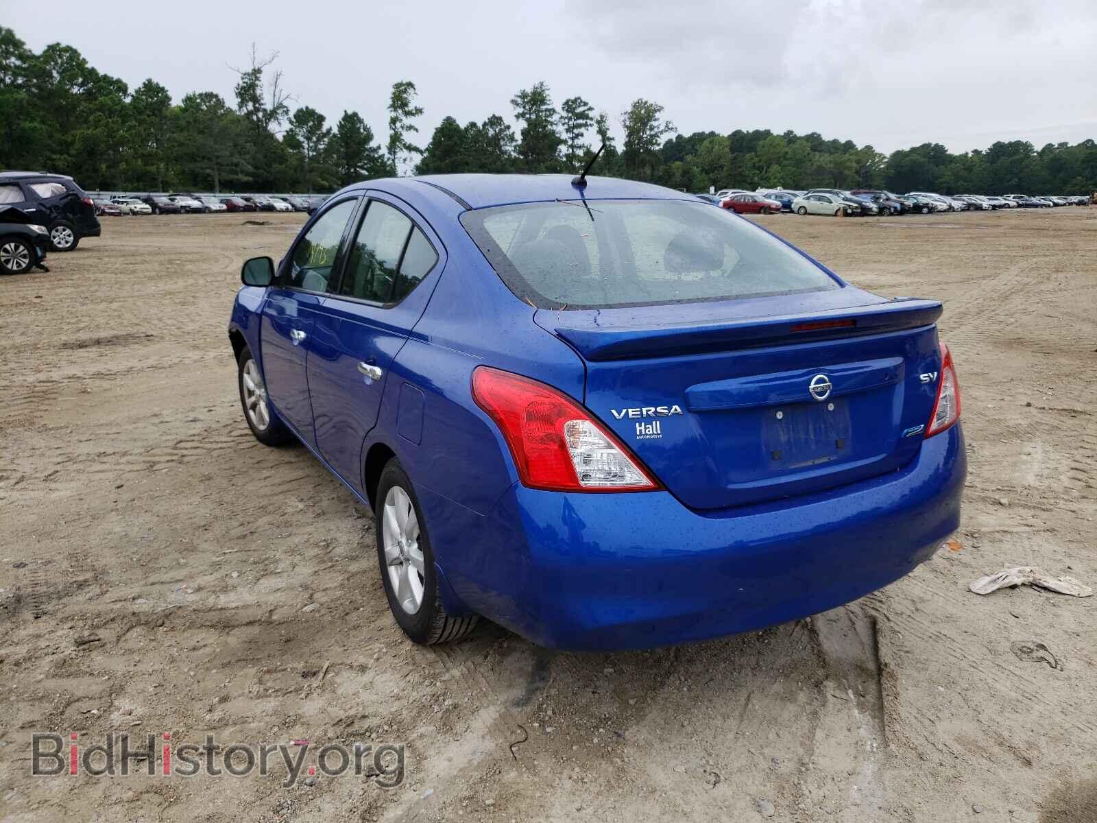 2014 NISSAN VERSA - VIN: 3N1CN7AP1EL852504 - Фото 3
