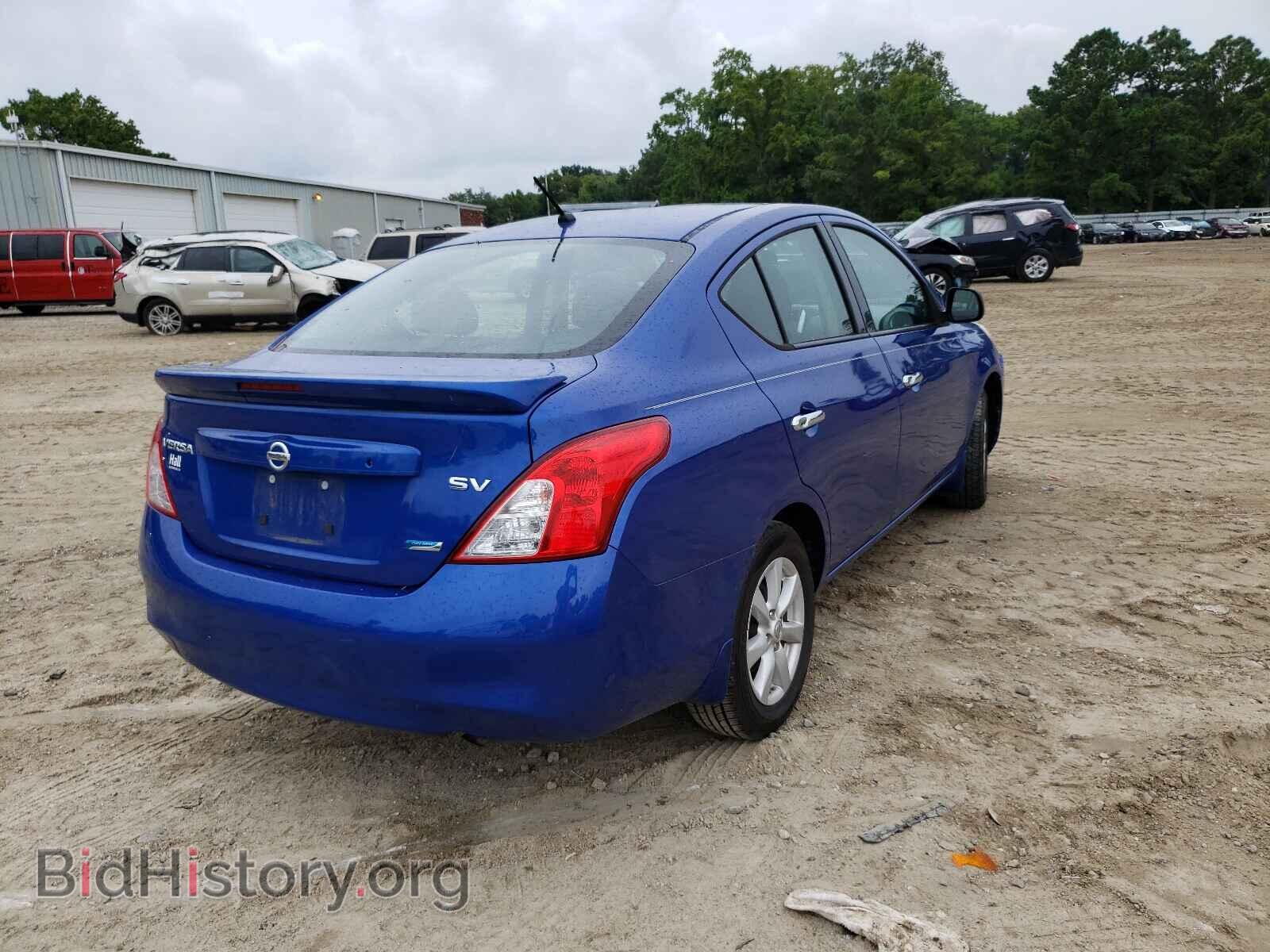 2014 NISSAN VERSA - VIN: 3N1CN7AP1EL852504 - Фото 4
