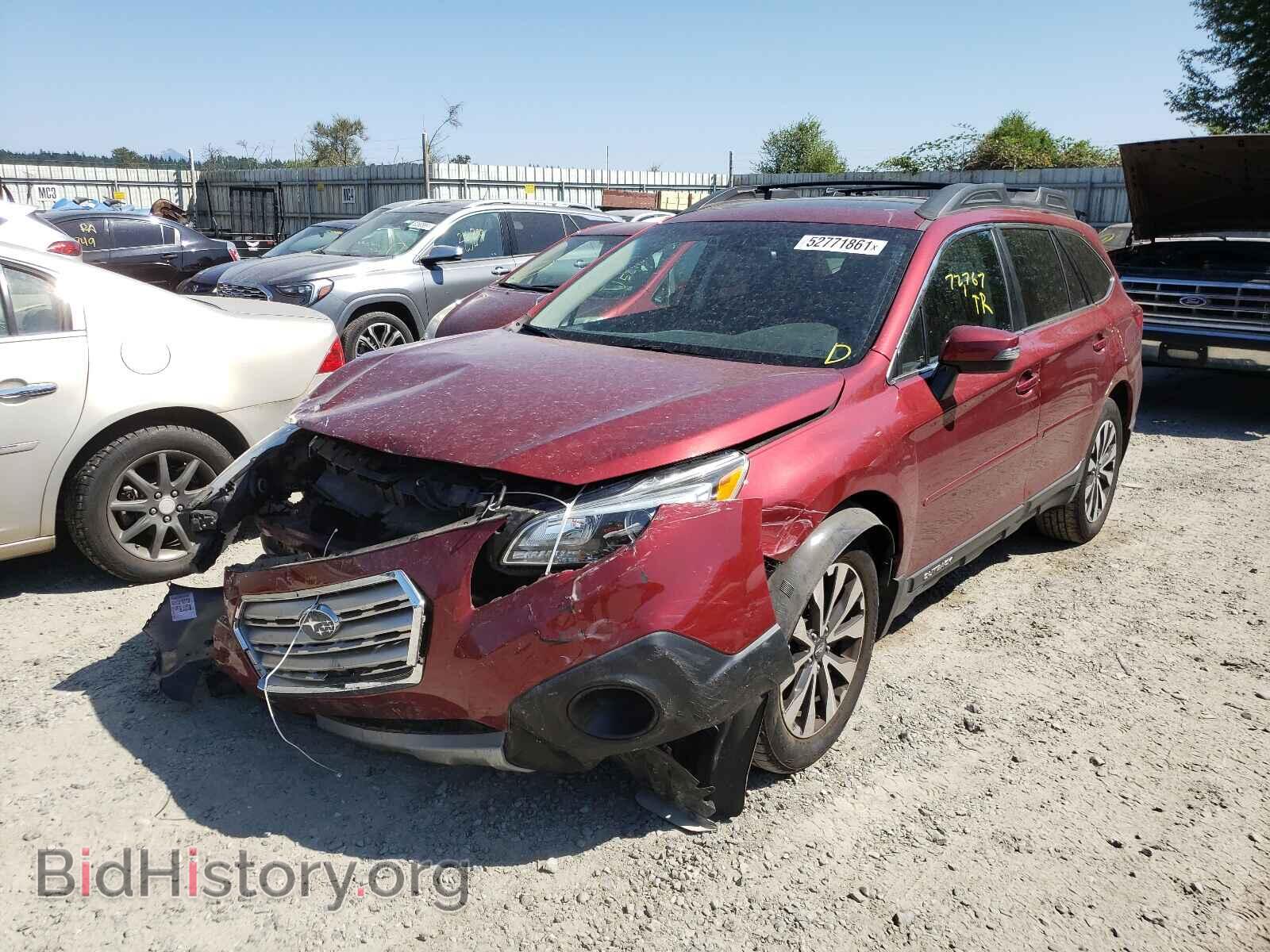 2016 SUBARU OUTBACK - VIN: 4S4BSANC6G3274559 - Фото 2