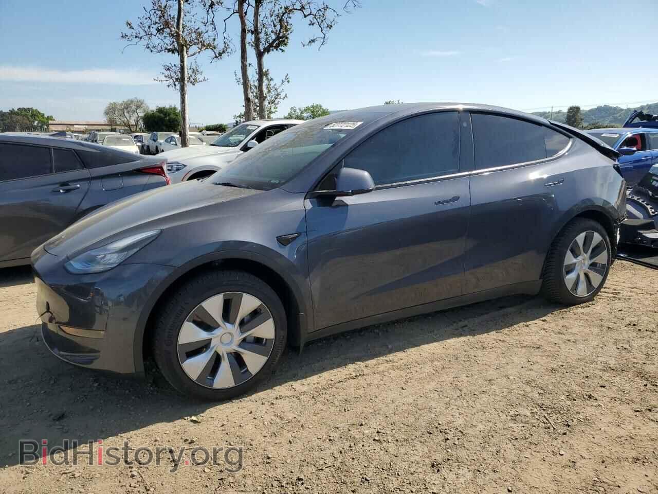 Photo 5YJYGDED6MF110558 - TESLA MODEL Y 2021