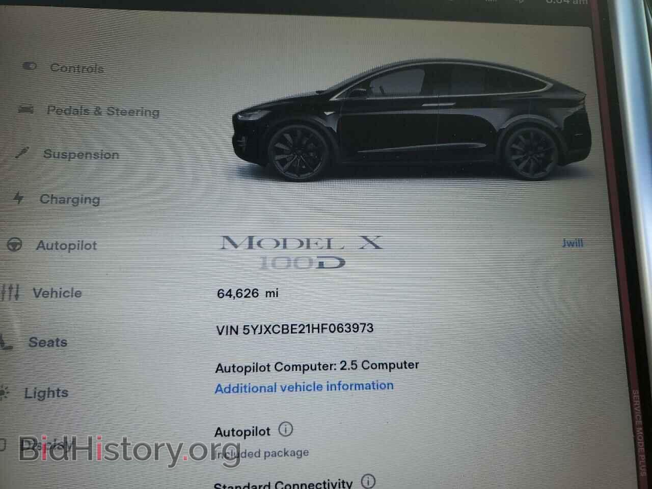 2017 TESLA MODEL X - VIN: 5YJXCBE21HF063973 - Photo 9