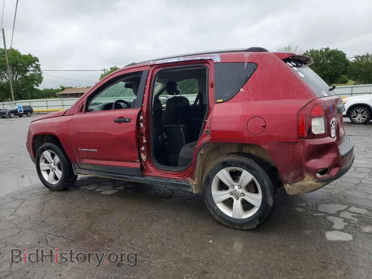 2016 JEEP COMPASS - VIN: 1C4NJDBB7GD535743 - Фото 2
