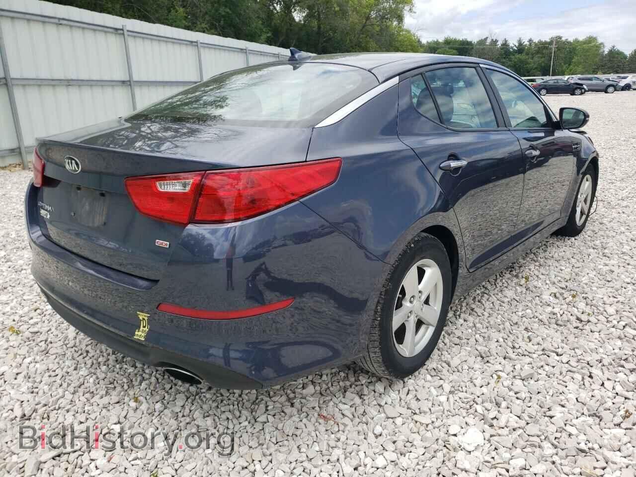 2015 KIA OPTIMA - VIN: KNAGM4A71F5594838 - Photo 4