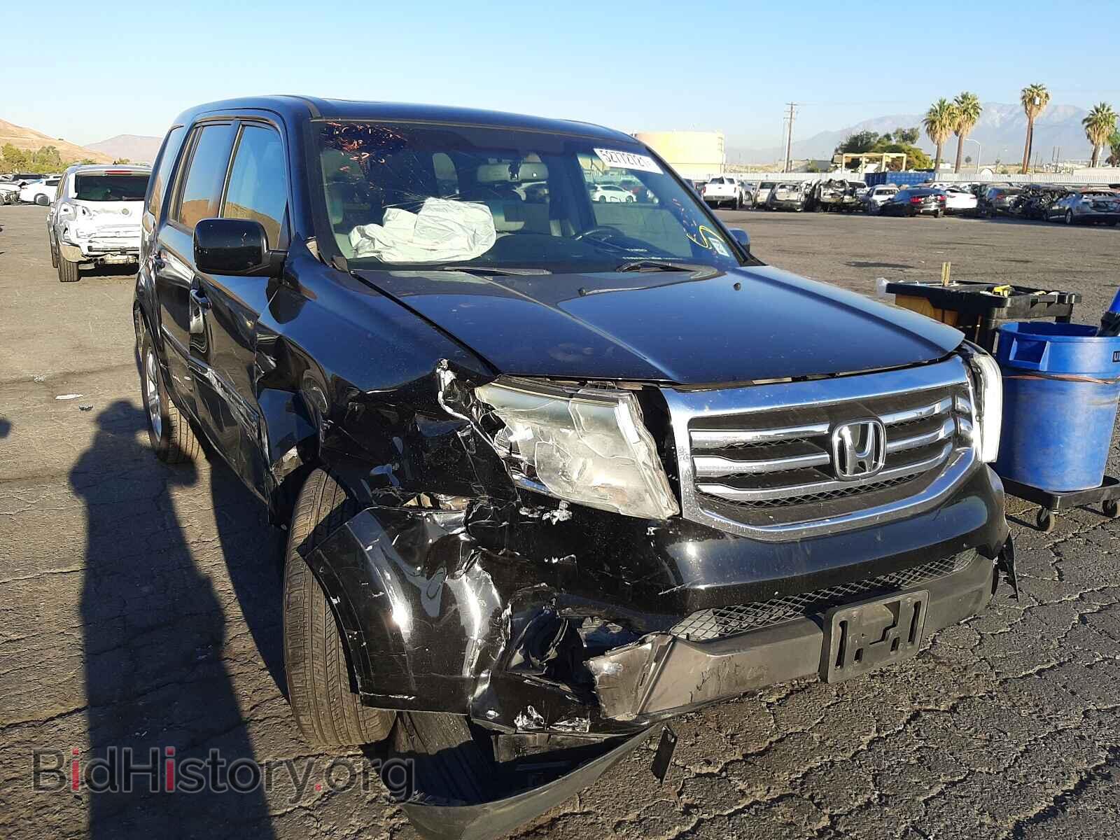 Фотография 5FNYF3H52CB025328 - HONDA PILOT 2012