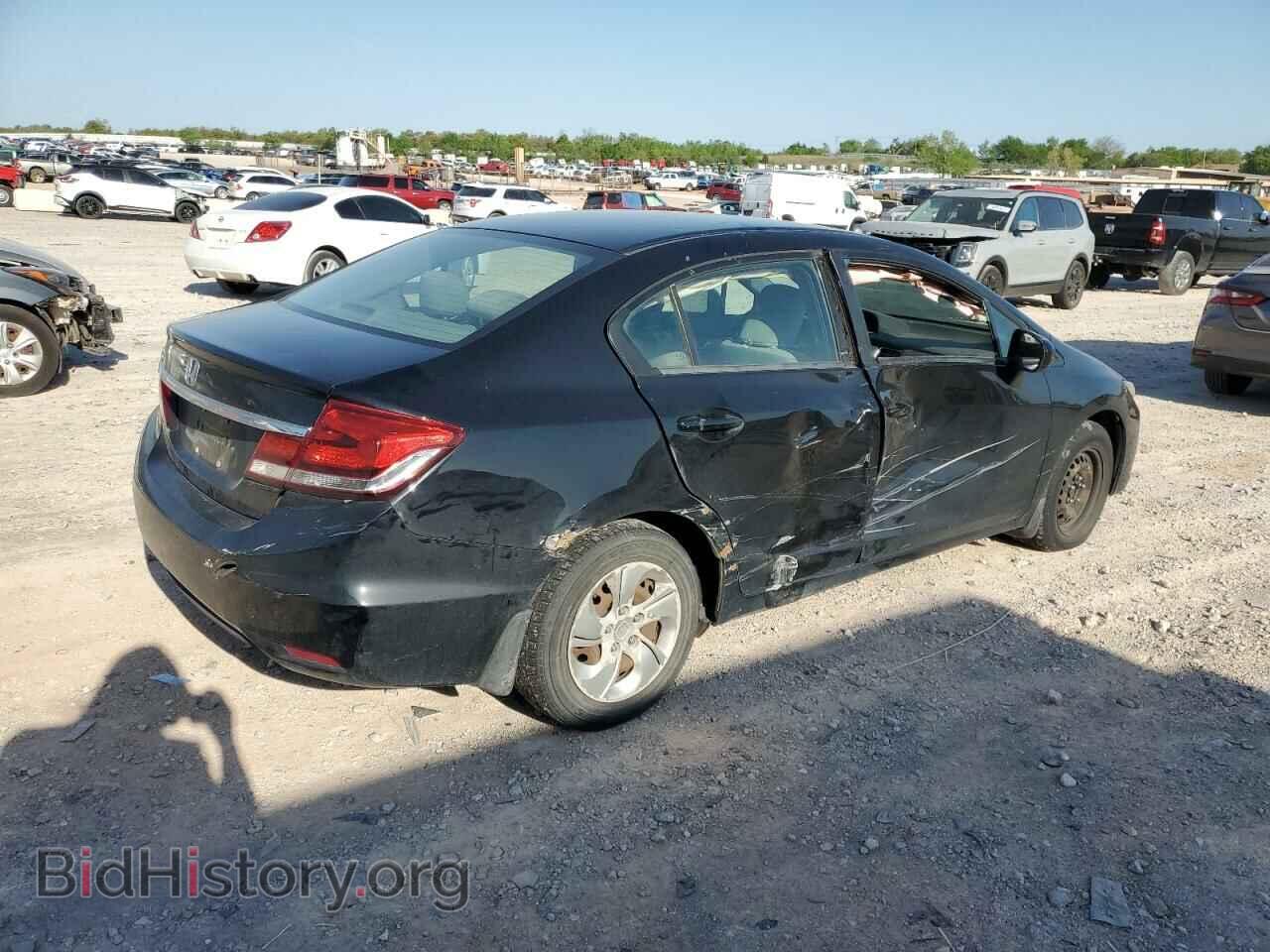 2014 HONDA CIVIC - VIN: 19XFB2F55EE080848 - Фото 3