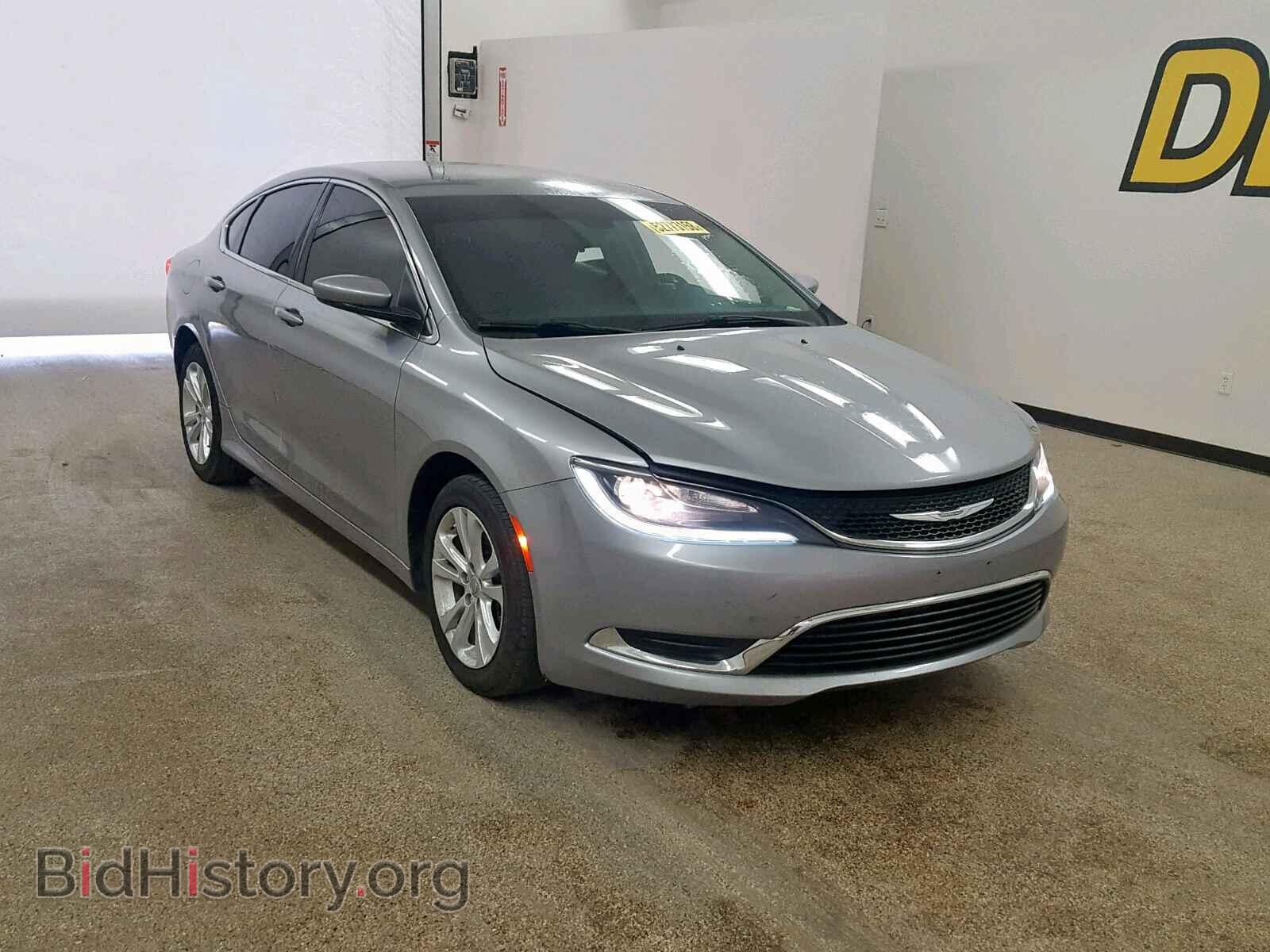 Фотография 1C3CCCAB1FN576492 - CHRYSLER 200 2015