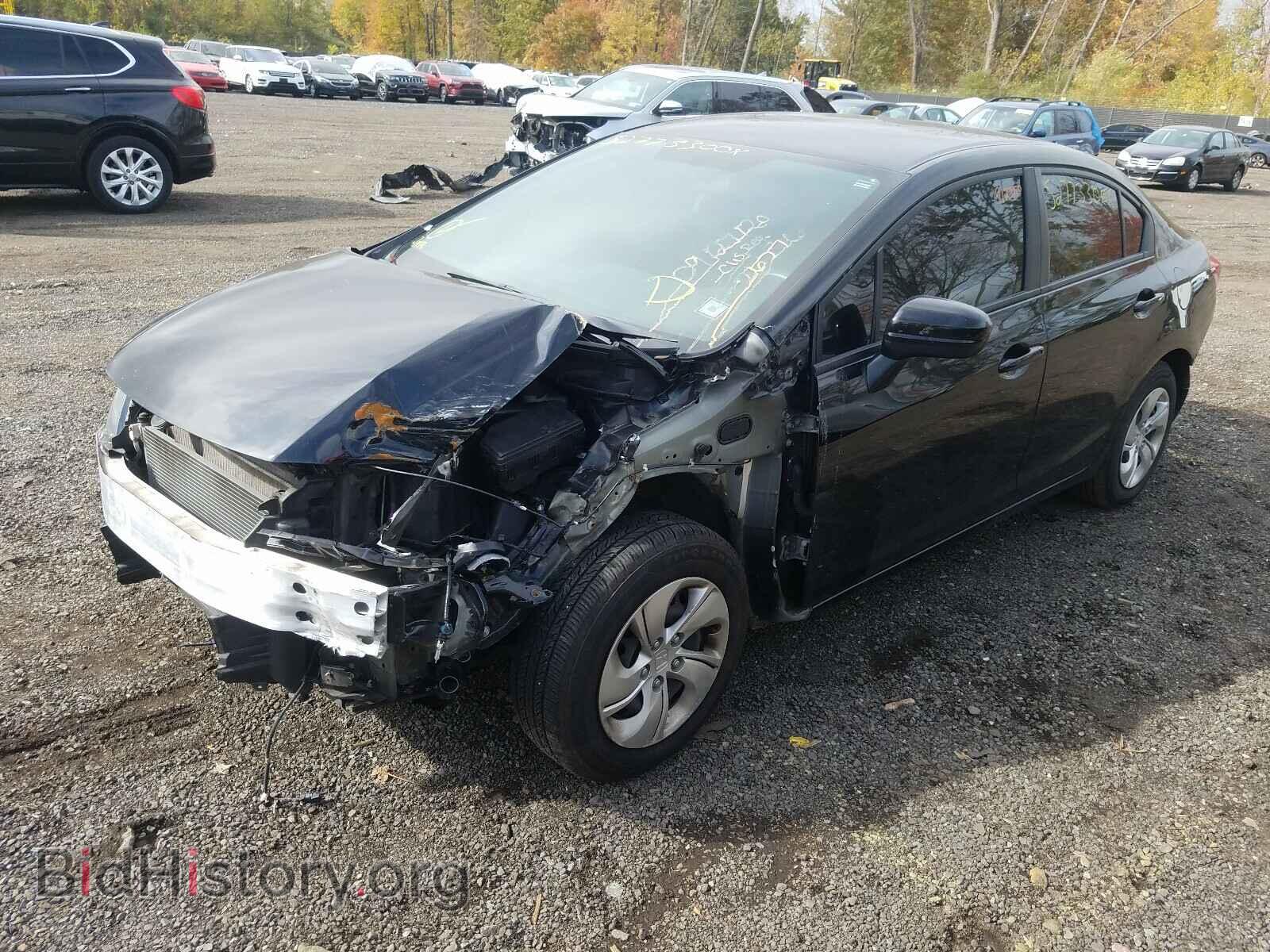 2015 HONDA CIVIC - VIN: 19XFB2F51FE226454 - Фото 2