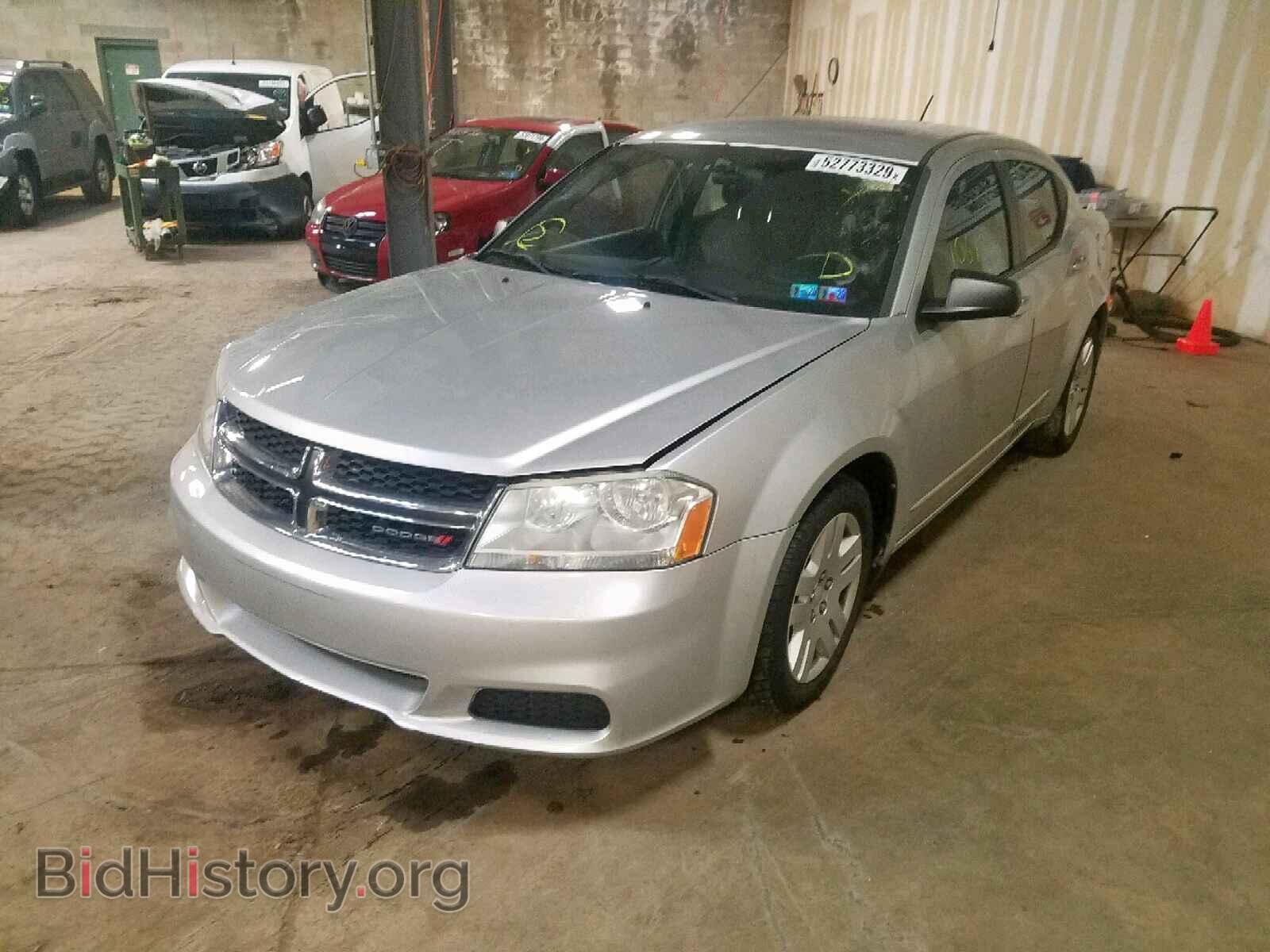 2011 DODGE AVENGER - VIN: 1B3BD4FB8BN564192 - Фото 2