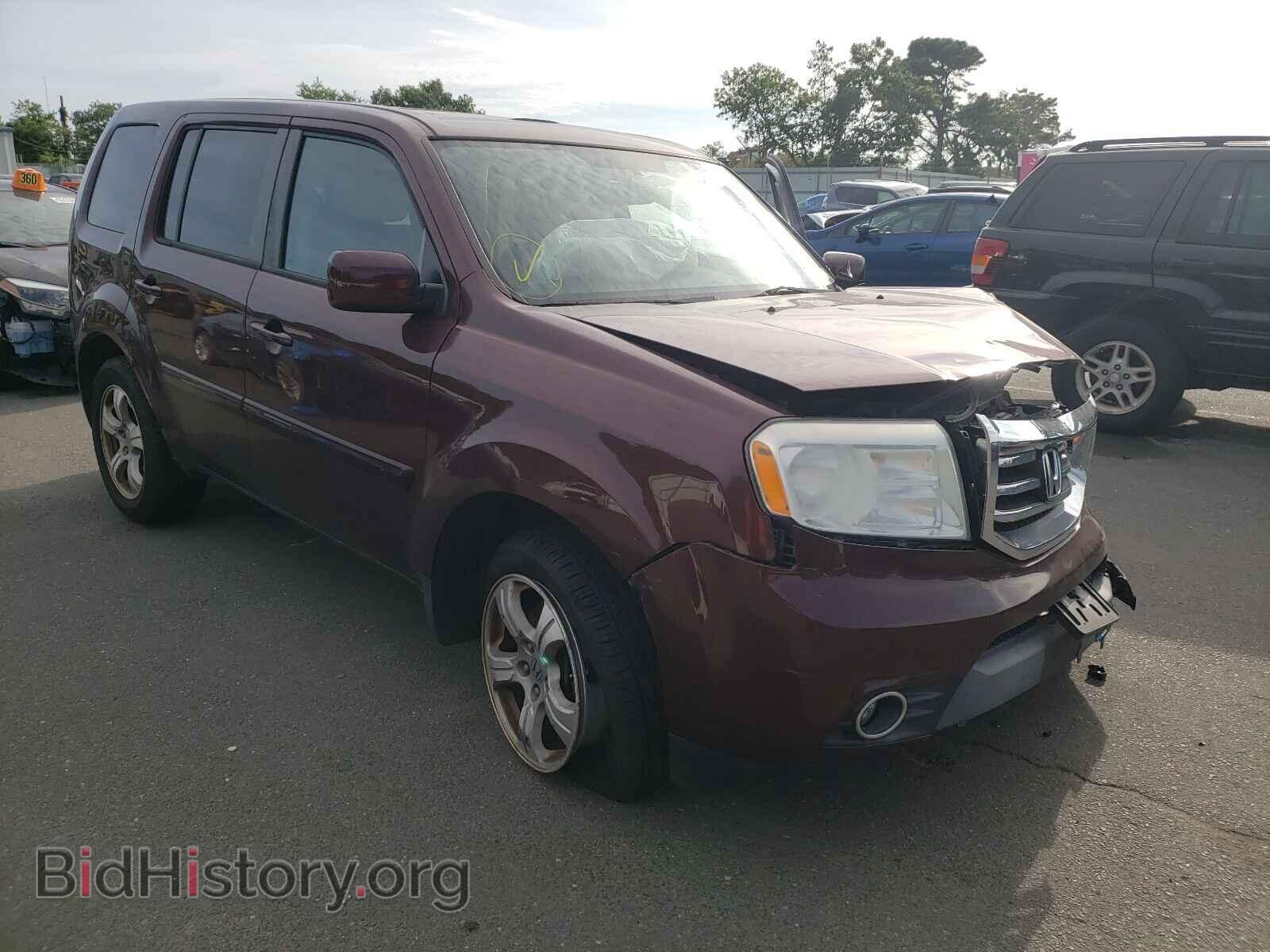 Фотография 5FNYF4H50EB030262 - HONDA PILOT 2014