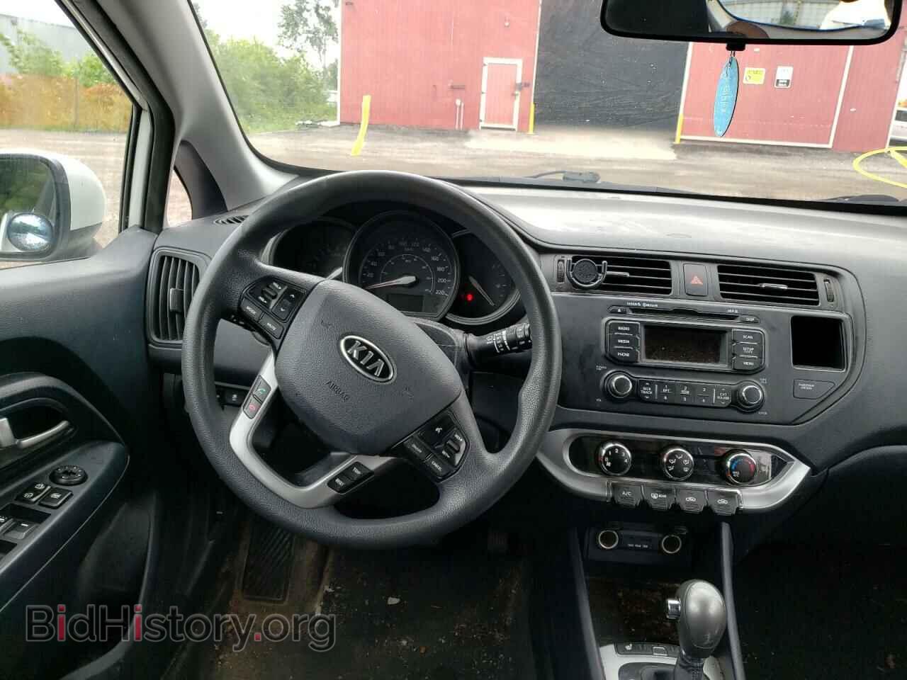 2012 KIA RIO - VIN: KNADM5A39C6708967 - Фото 9