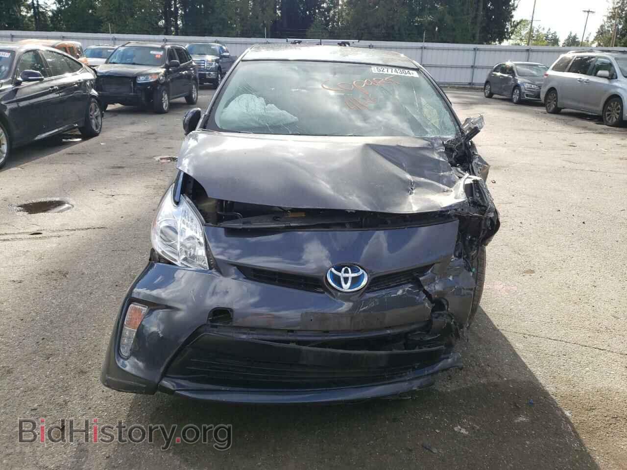 2012 TOYOTA PRIUS - VIN: JTDKN3DU8C1568424 - Фото 5