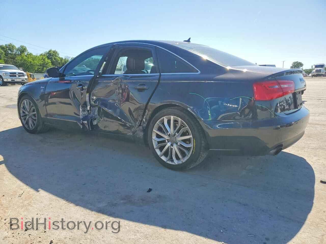 2013 AUDI A6 - VIN: WAUGGAFC3DN118440 - Фото 2