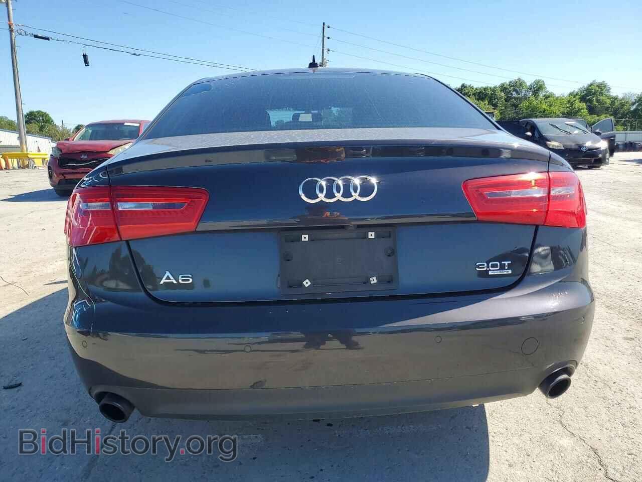 2013 AUDI A6 - VIN: WAUGGAFC3DN118440 - Фото 6