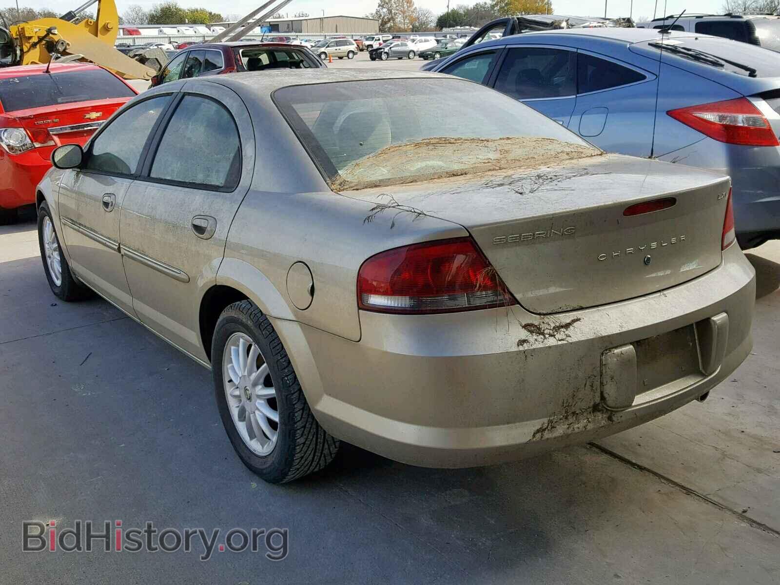 2002 CHRYSLER SEBRING - VIN: 1C3AL56RX2N179852 - Фото 3
