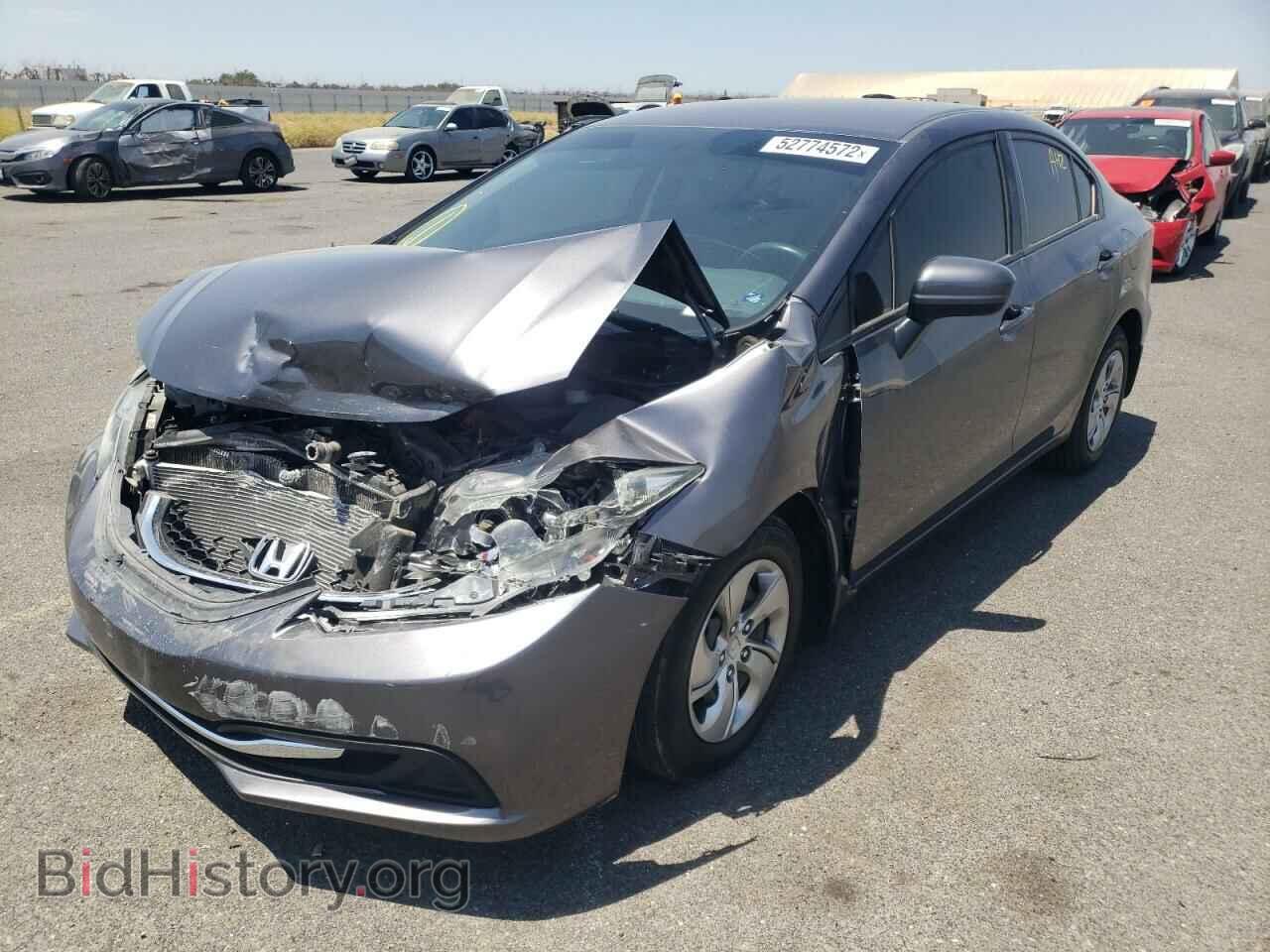 2015 HONDA CIVIC - VIN: 19XFB2F55FE260557 - Фото 2