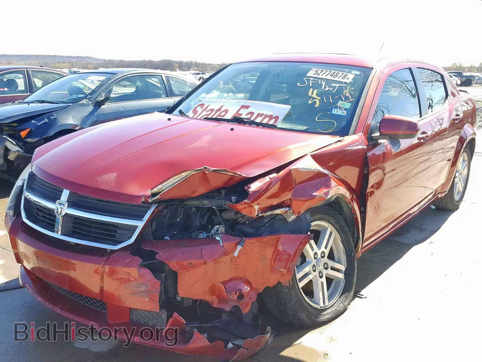 2010 DODGE AVENGER - VIN: 1B3CC5FBXAN118900 - Фото 2