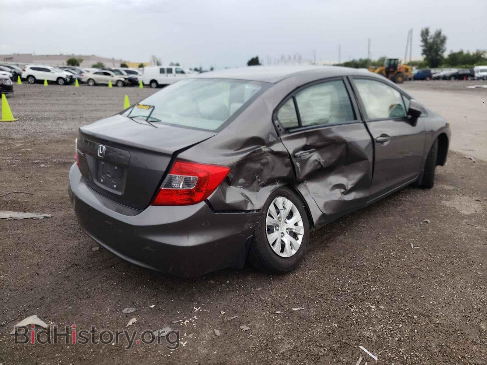 2012 HONDA CIVIC - VIN: 19XFB2F58CE084955 - Фото 4