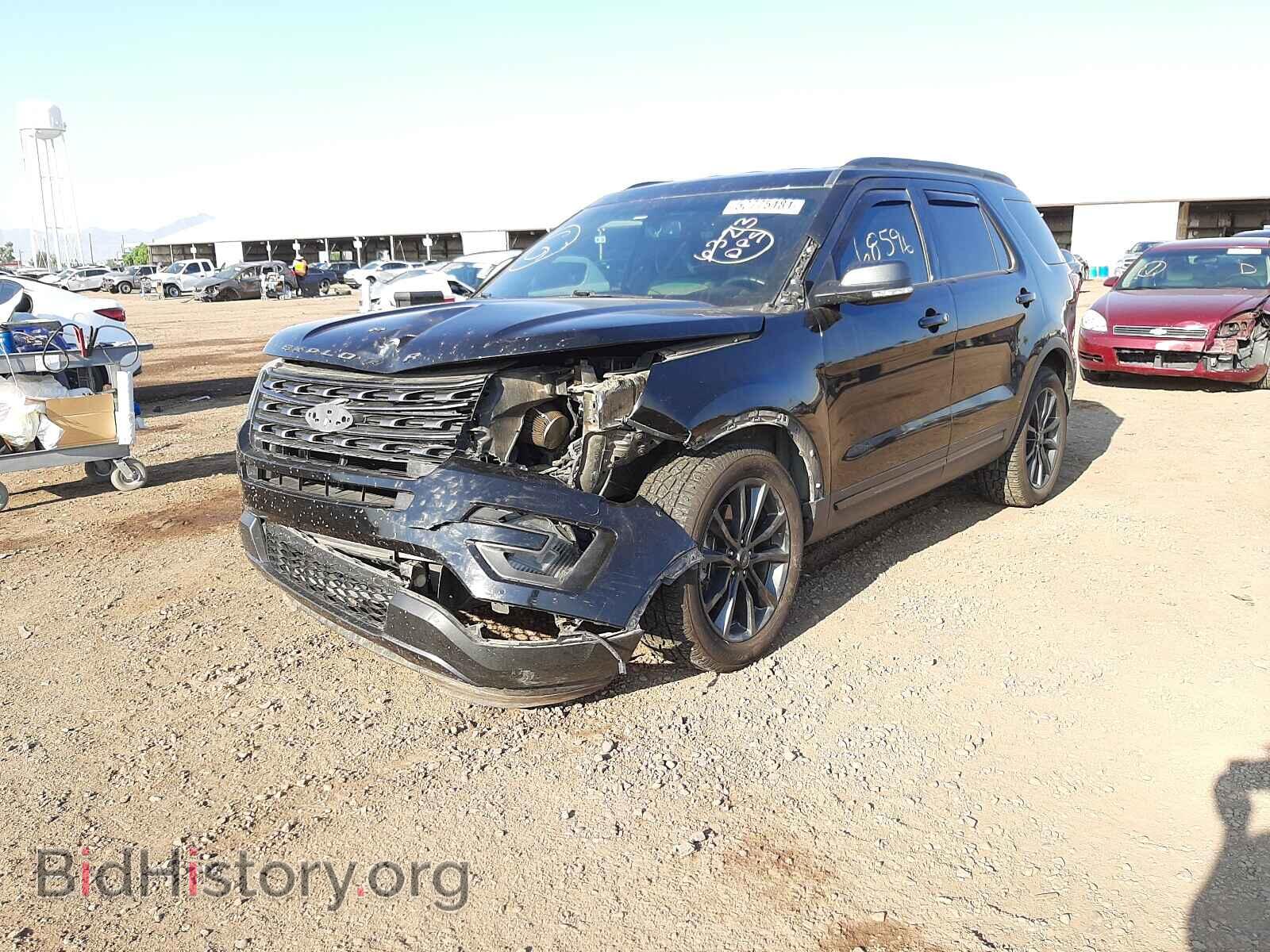 2017 FORD EXPLORER - VIN: 1FM5K7D87HGA76323 - Фото 2