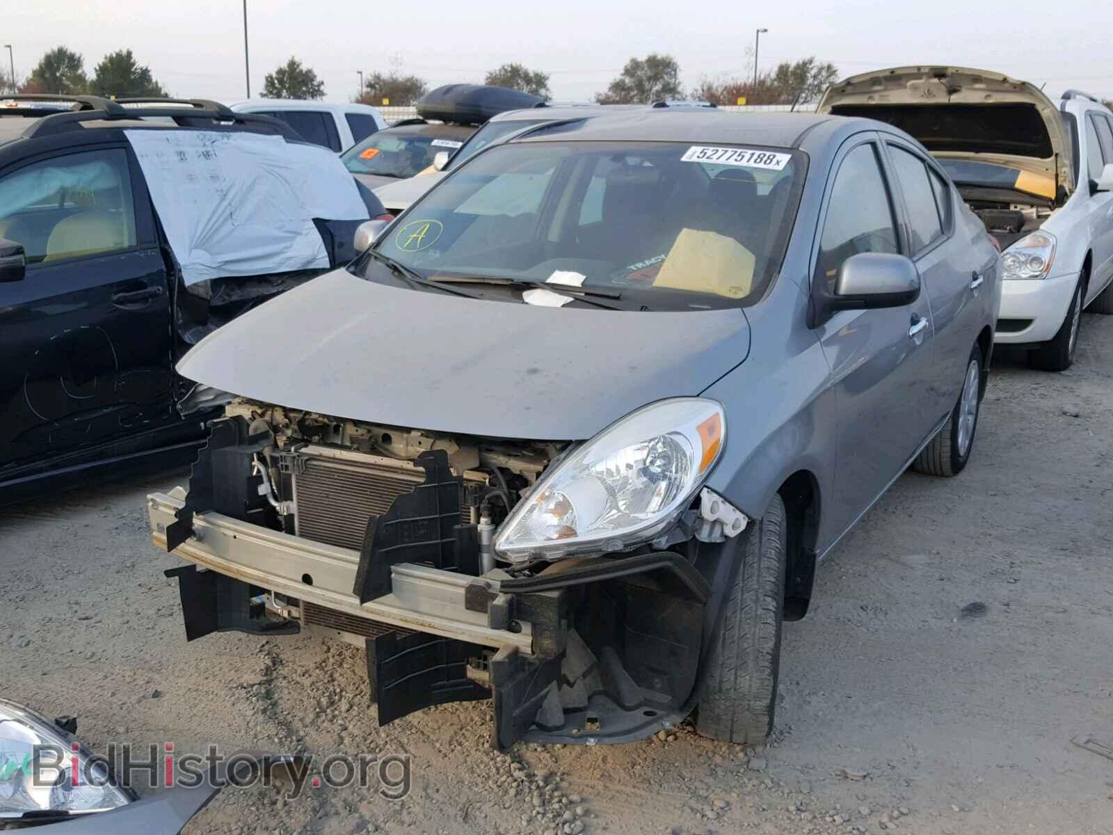 2014 NISSAN VERSA - VIN: 3N1CN7AP1EL824217 - Фото 2