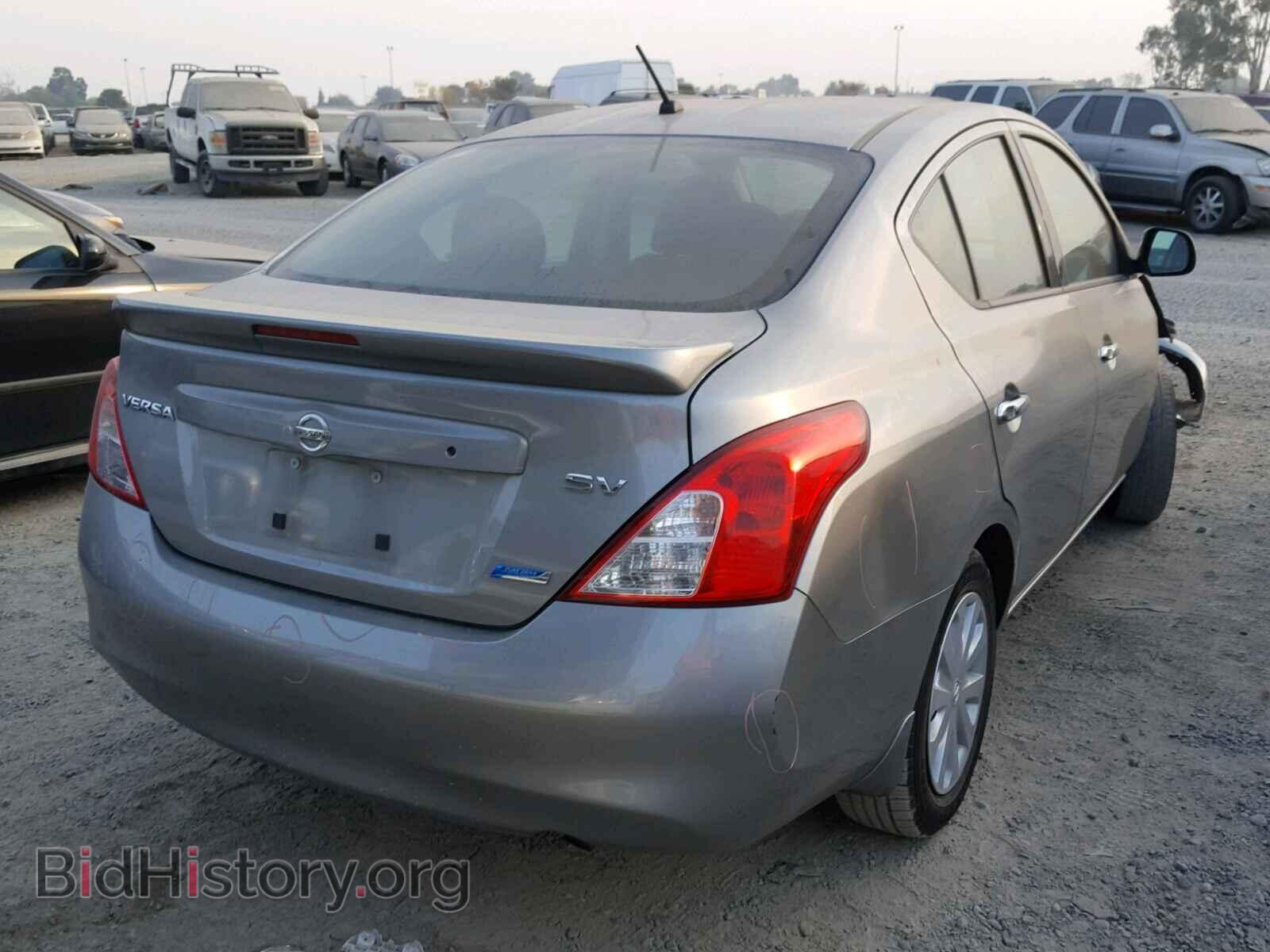2014 NISSAN VERSA - VIN: 3N1CN7AP1EL824217 - Фото 4