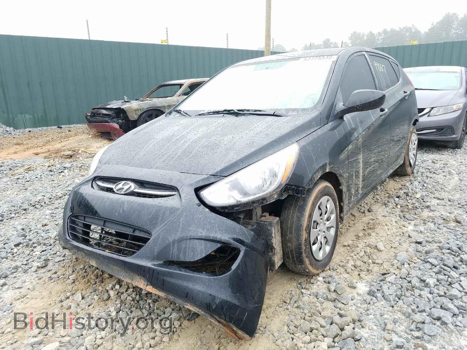 2017 HYUNDAI ACCENT - VIN: KMHCT5AE3HU318898 - Фото 2