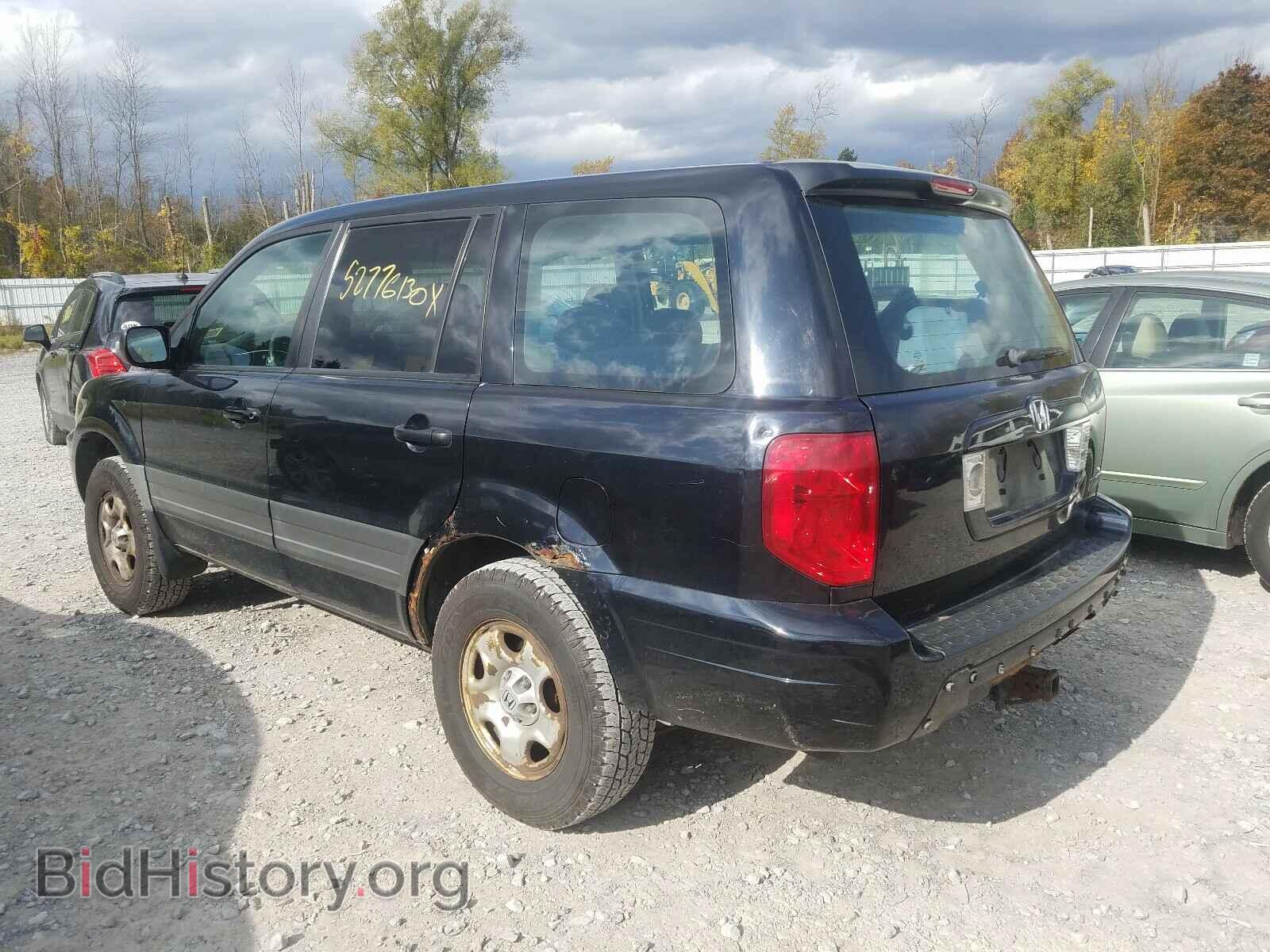 2005 HONDA PILOT - VIN: 2HKYF18115H573021 - Фото 3