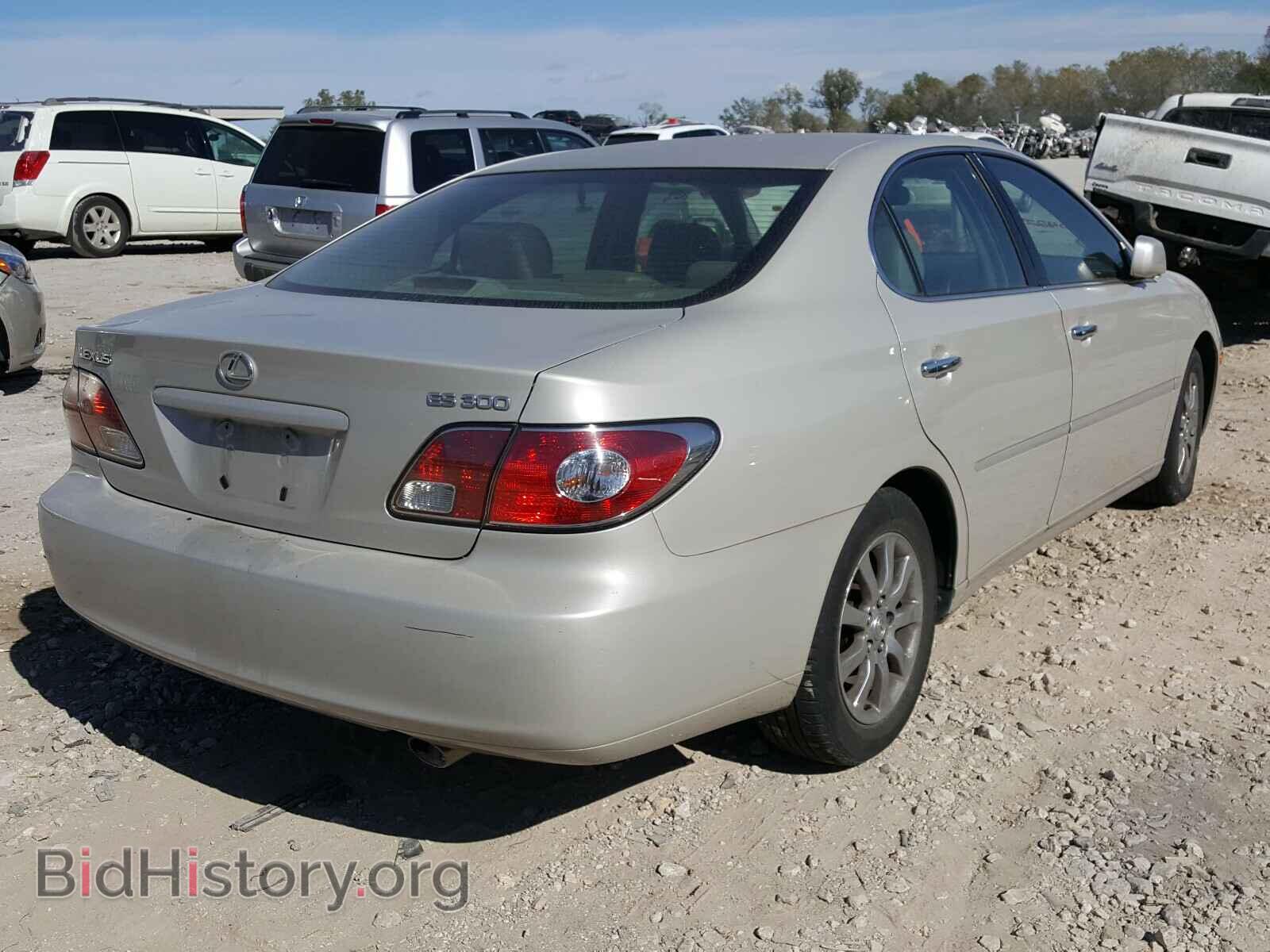 2002 LEXUS ES300 - VIN: JTHBF30G720042270 - Фото 4